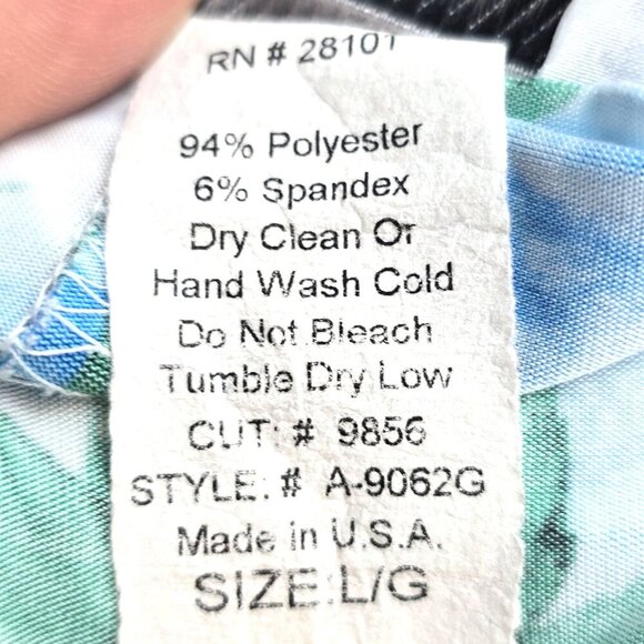 Vintage 80s Joule MAde in USA Hawaiian Beach Summer Paradise Tank Top - Picture 7 of 7